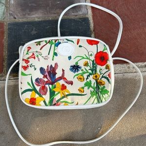 GUCCI FLORAL CROSSBODY- RARE!!
